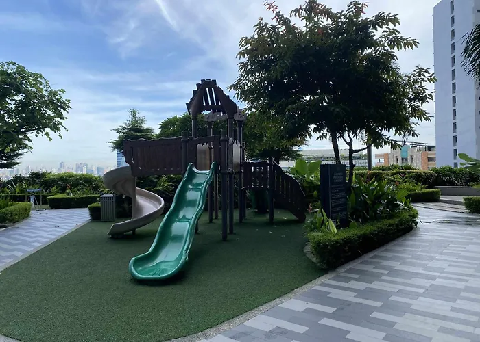 Stylish 1br Air Residences Wifi & Netflix Manila