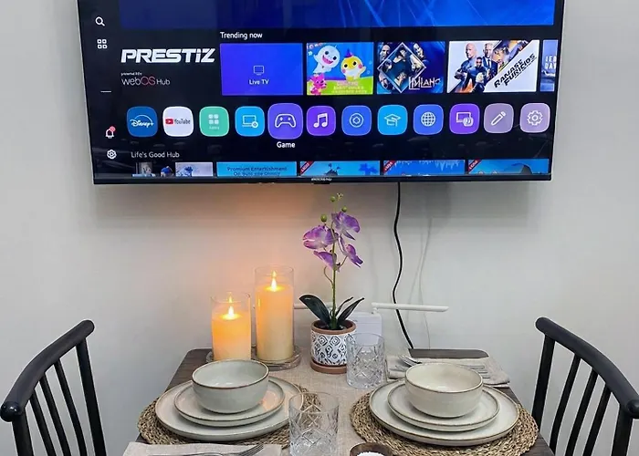 Stylish 1br Air Residences Wifi & Netflix * Manila