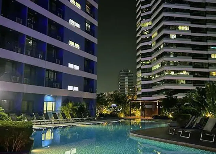 Stylish 1br Air Residences Wifi & Netflix * Manila
